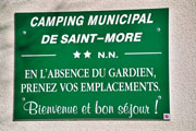 Le camping de Saint Mor�
