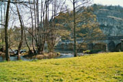Une vue du camping